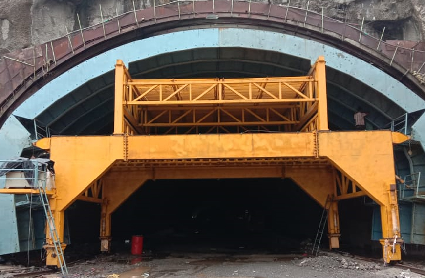 Horseshoe shape Tunnel formwork contractors in India