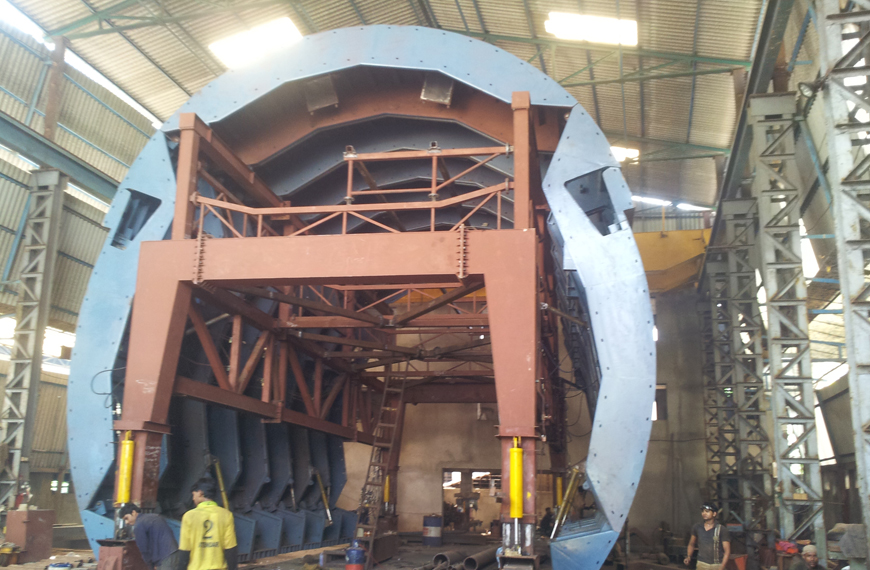 Horseshoe shape Tunnel formwork contractors in India