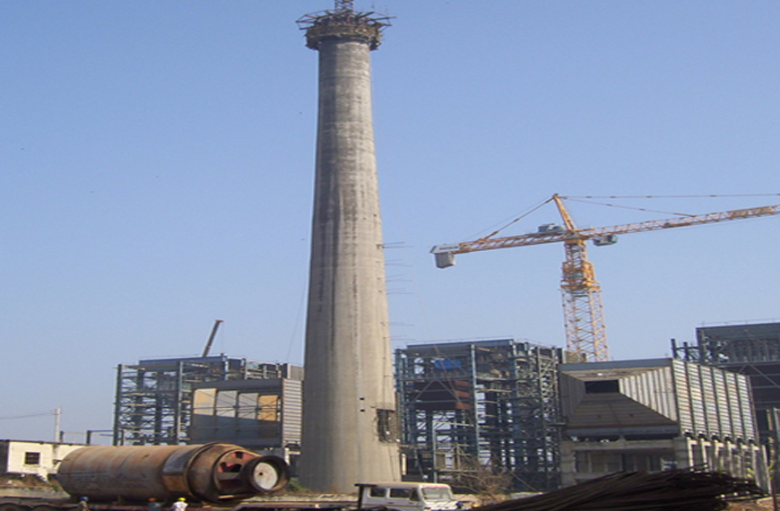 RCC Chimney construction in India